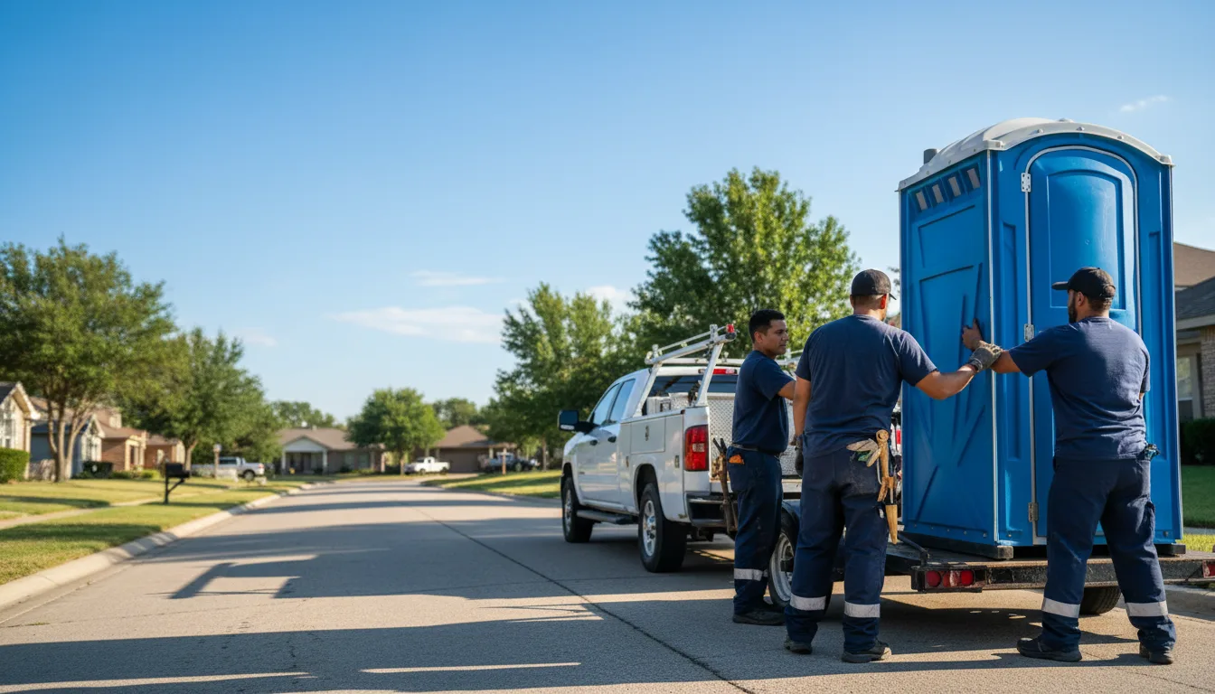 Portable Toilet Rental in Jet, OK near me